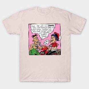 Jon Kok Ello Bisa Happy T-Shirt